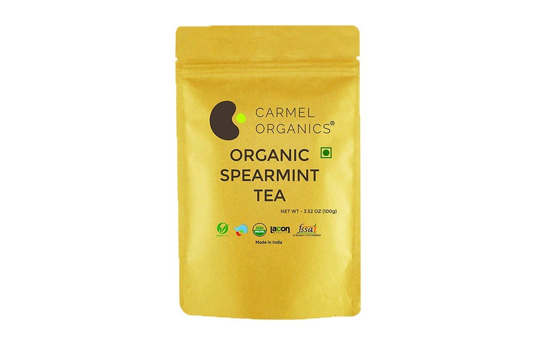 Carmel Organics Spearmint Tea    Pack  100 grams